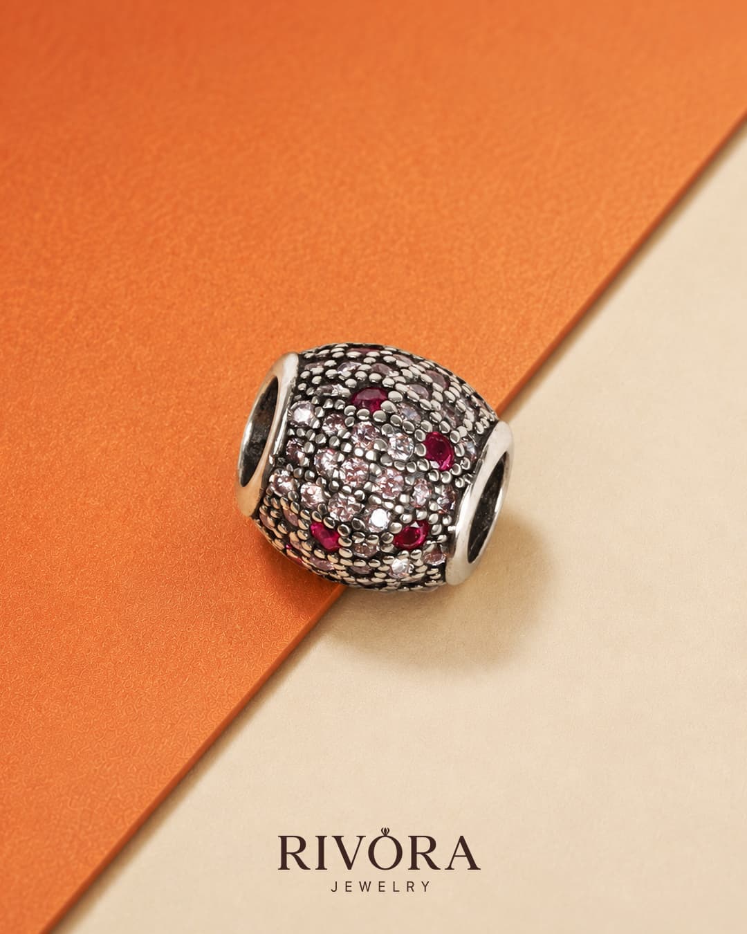 STUDDED-STONE HEART