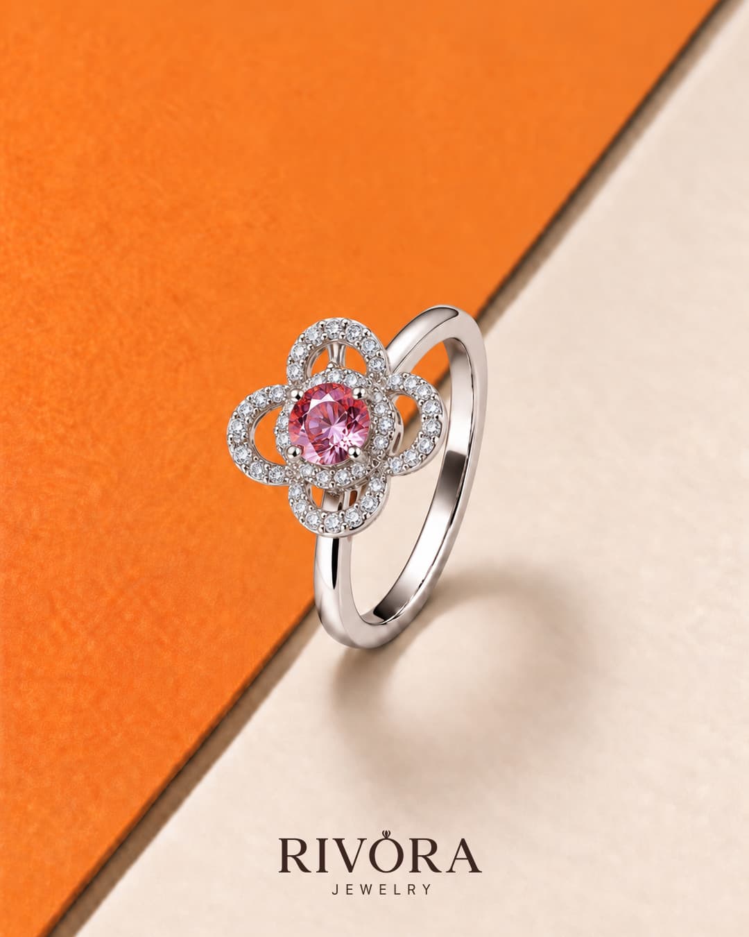 Fiorella Clover Ring