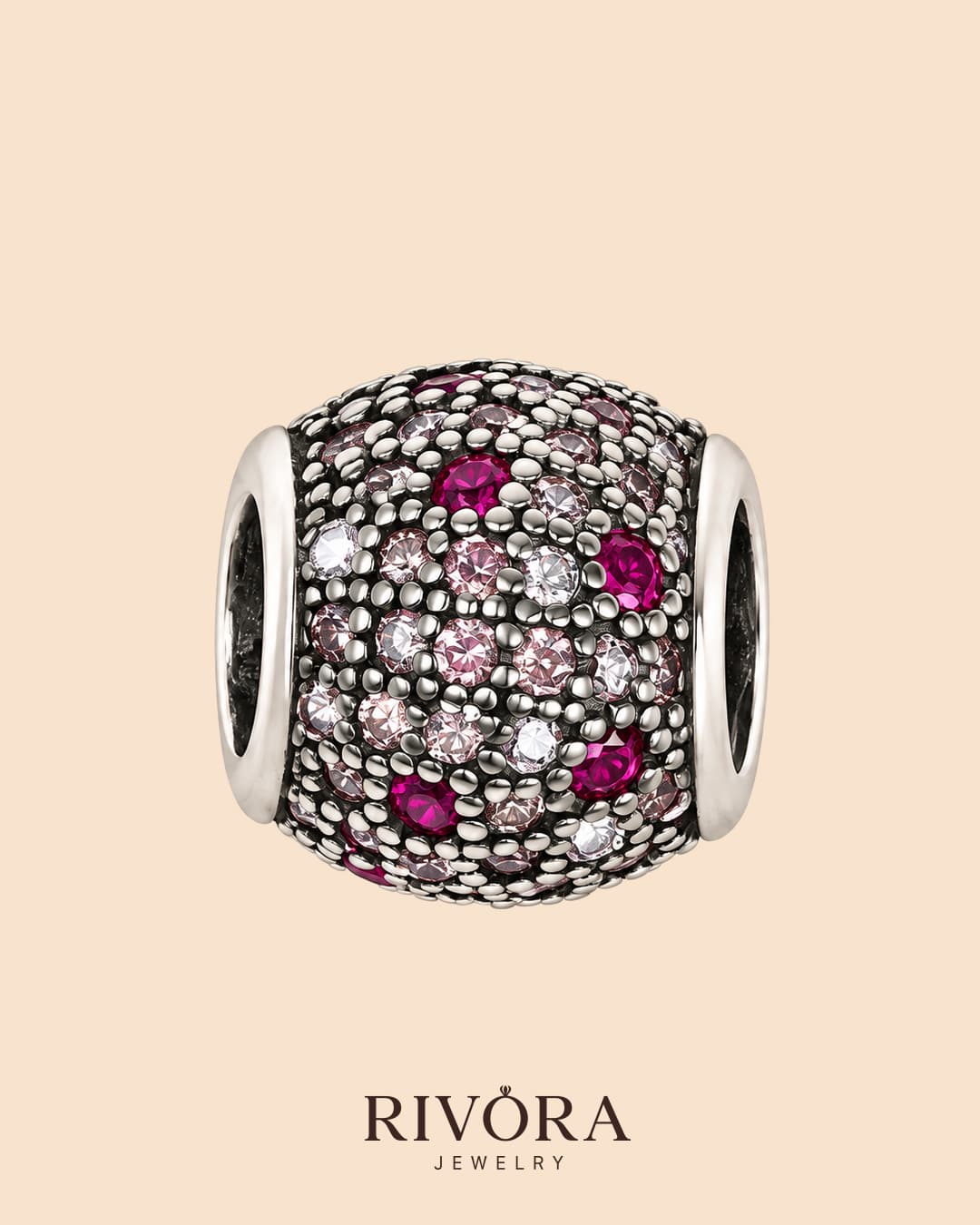 STUDDED-STONE HEART
