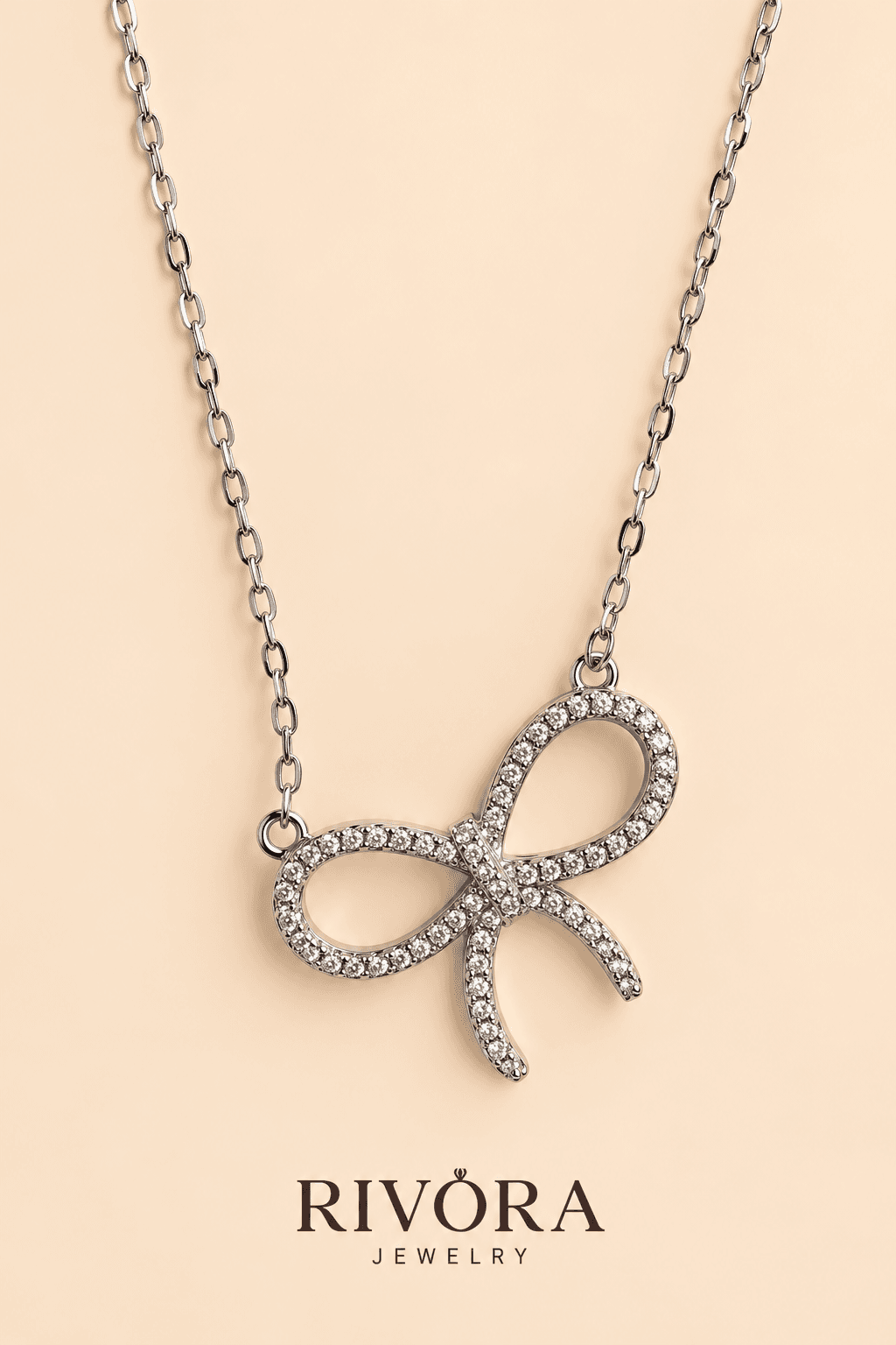 Fiocco Bow Necklace
